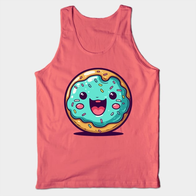 Cute donut Tank Top by JORDYGRAPH